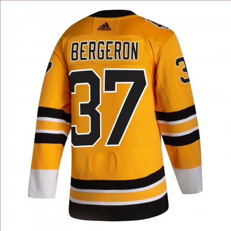 Herren Eishockey Boston Bruins Trikot Patrice Bergeron 37 2020-21 Reverse Retro Authentic